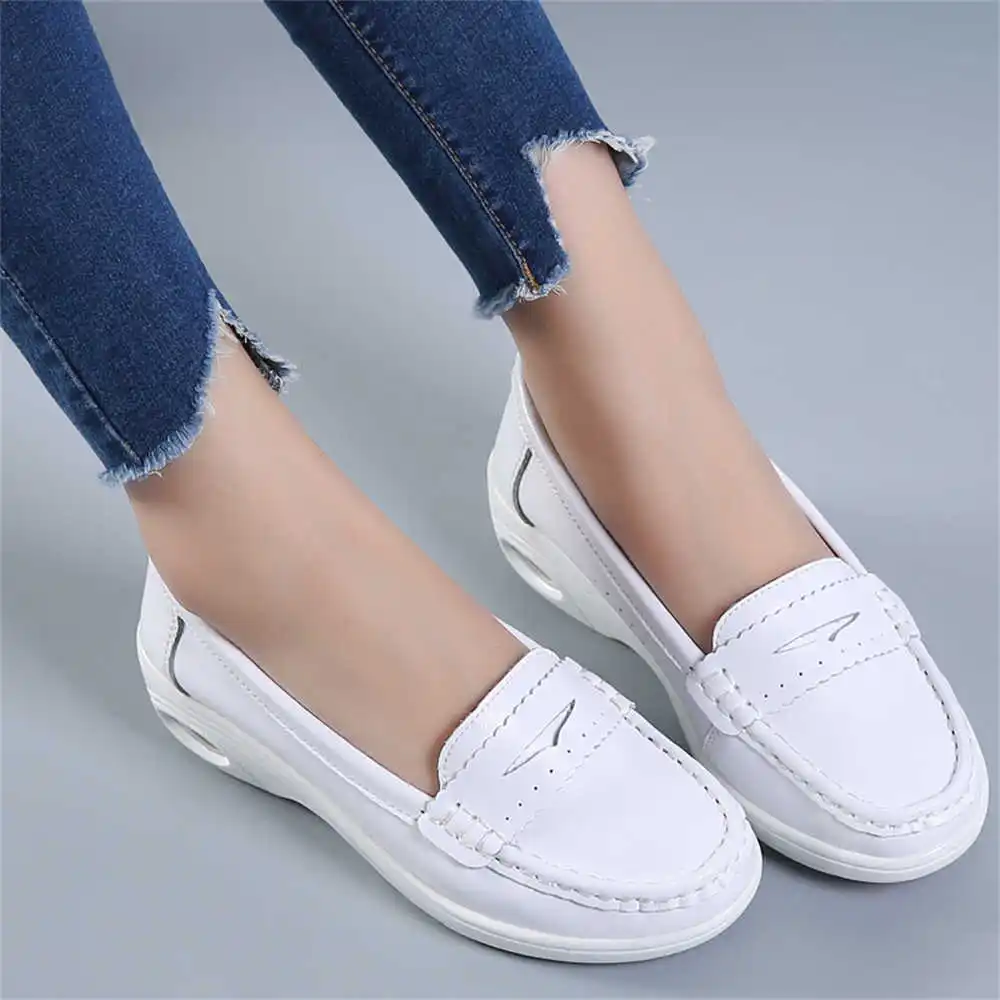 Tech Accessories Gift Ideas - Thick Sole Slipon White Trainers For