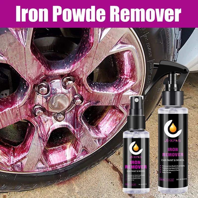 Screen Cleaner Spray - 50ml/100ml Wheel Paint Iron Remover Spray