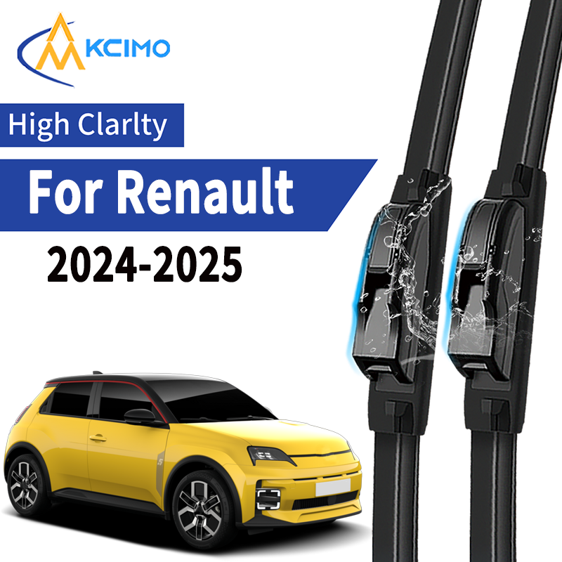 Tech Accessories Renault - 2pcs Durable Silent Windscreen Wipers for