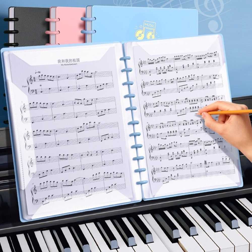 Document Scanner Portable - Creative Plastic Music Score Folder A4