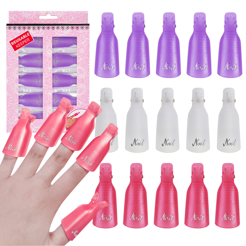 Nail Tech Accessories - 10Pcs/Bag UV Gel Nail Polish Remover