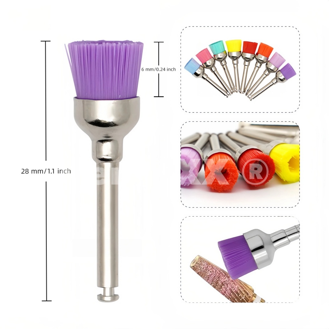 Bowl Nylon Polishing Brushes,  - огляд і ціна Nail Tech Accessories