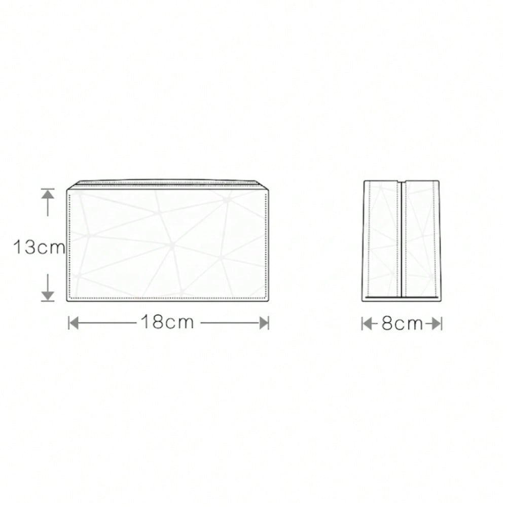 Geometric Luminous Makeup Bag  - огляд і ціна Tech Accessories Travel Organizer Pouch
