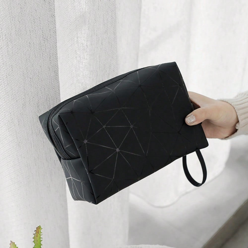 Geometric Luminous Makeup Bag  - огляд і ціна Tech Accessories Travel Organizer Pouch