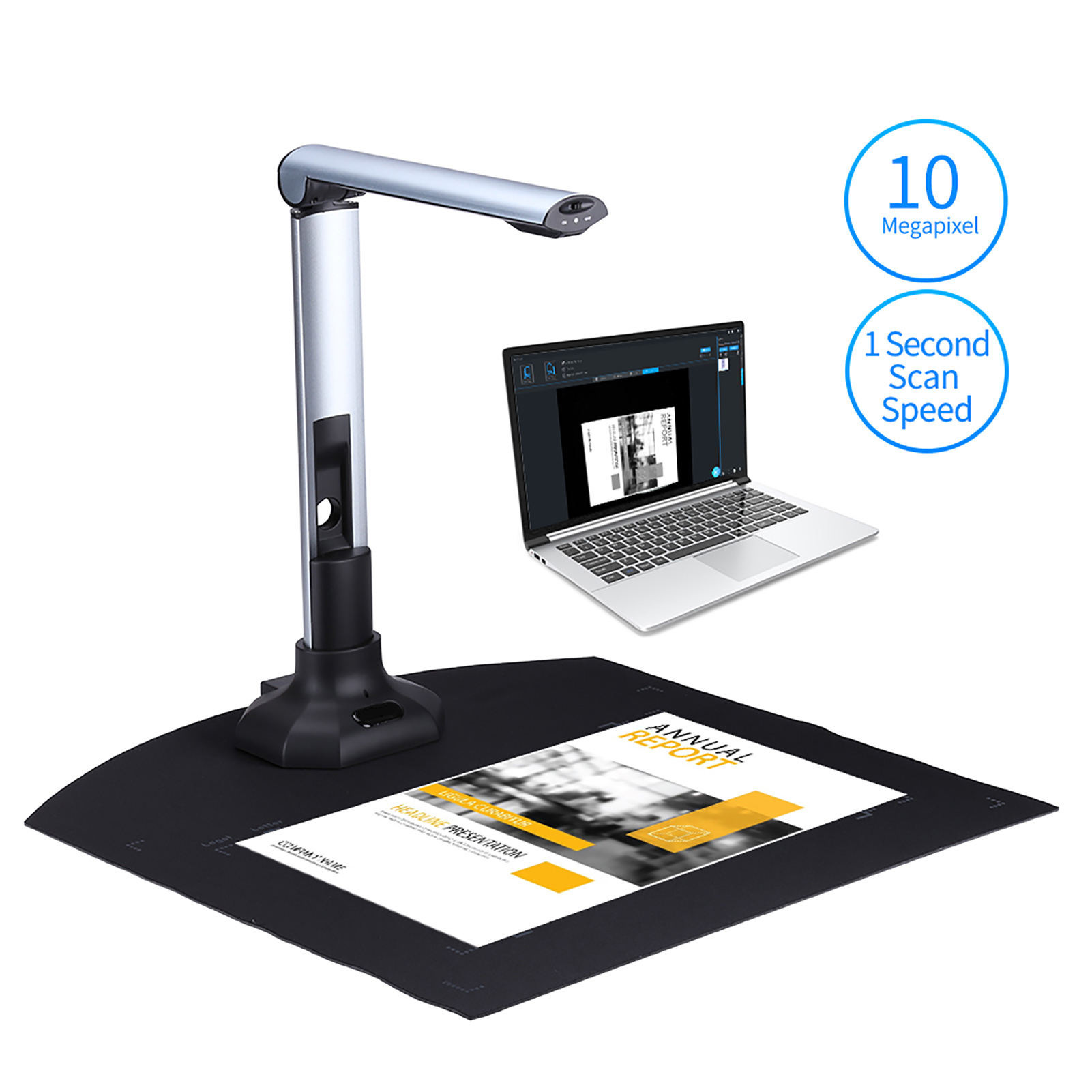 BK52 Portable Book & Document  - огляд і ціна Document Scanner Portable