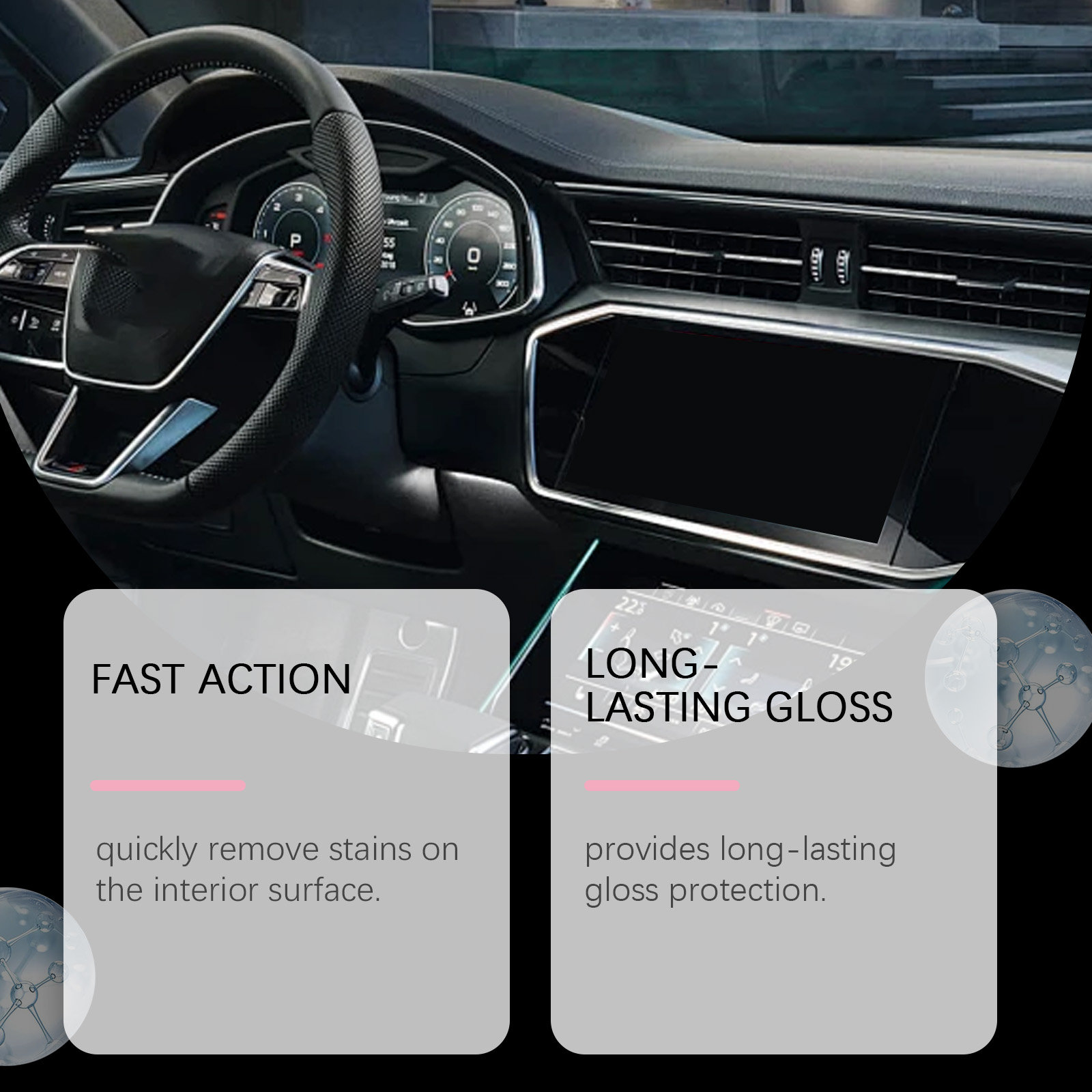 100ml Auto Interior Polish Car - огляд і ціна Screen Cleaner Spray