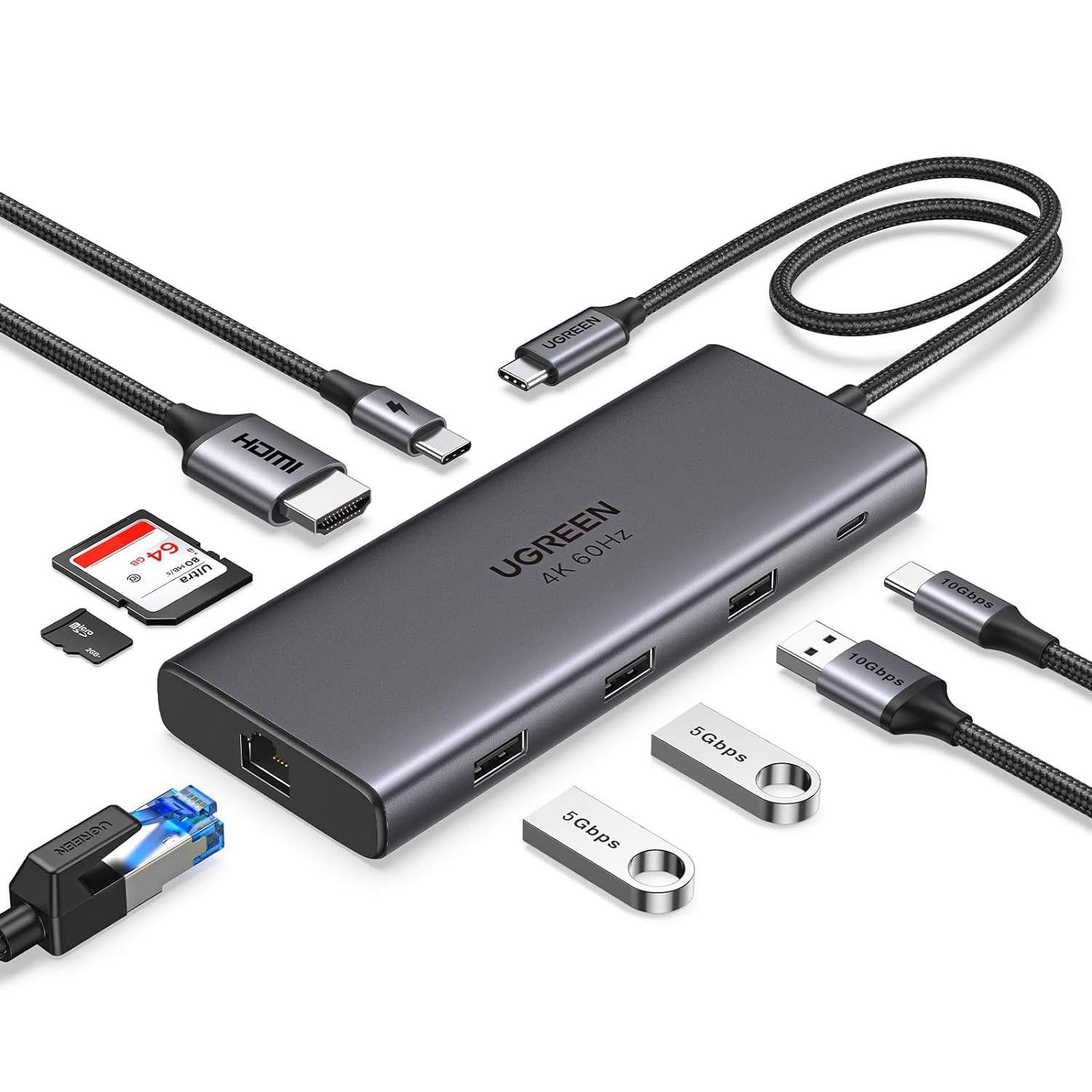 UGREEN Revodok Pro 109 USB C H - огляд і ціна Usb C To Hdmi
