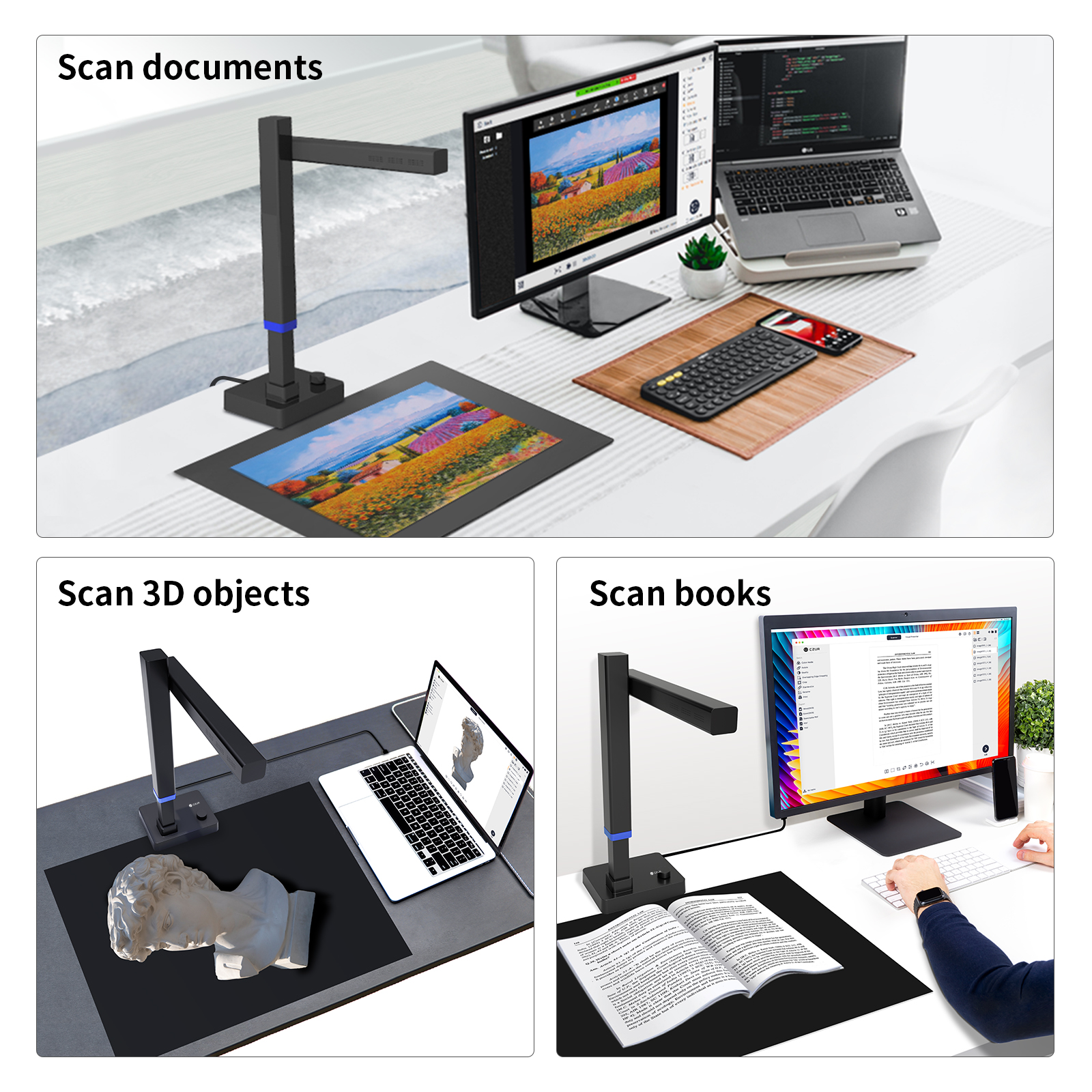 CZUR Shine Series Document Sca - огляд і ціна Document Scanner Portable