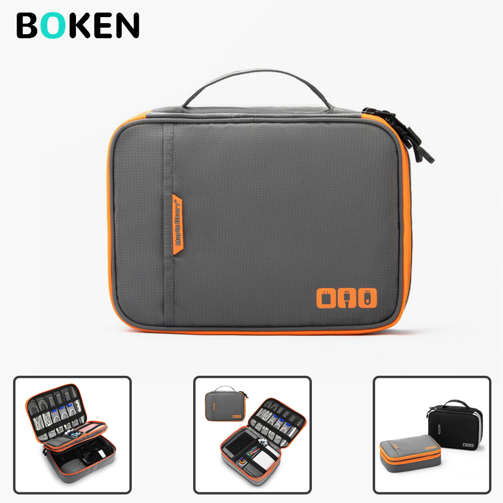 Multi-Compartment Portable Ele - огляд і ціна Tech Accessories Travel Organizer Pouch