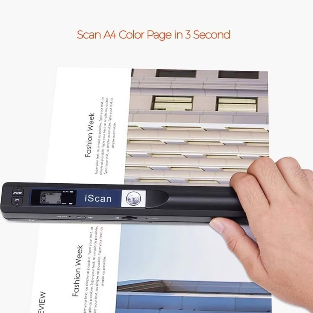 Portable iScan Handheld Scanne - огляд і ціна Document Scanner Portable