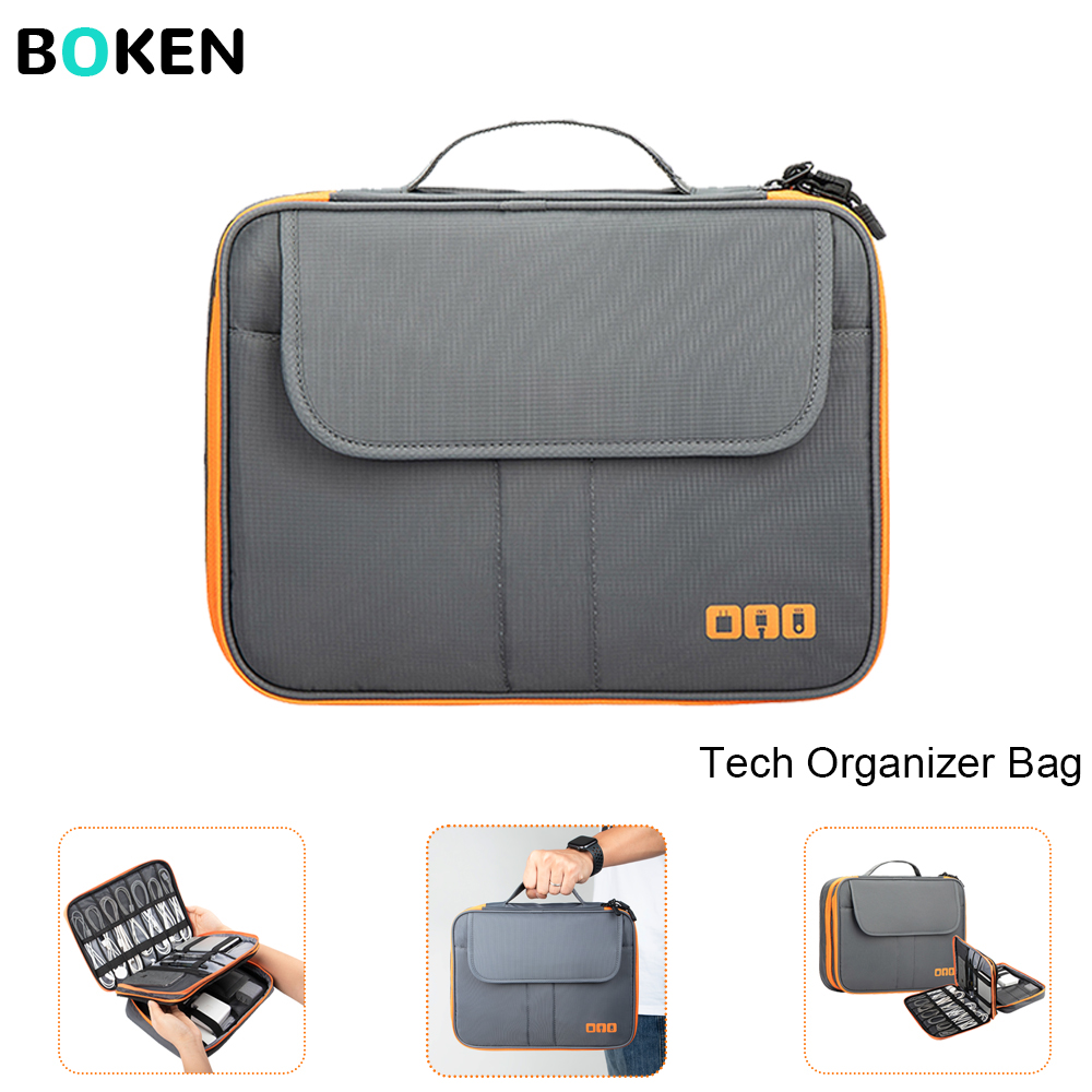 Large Capacity Tech Organizer  - огляд і ціна Tech Accessories Travel Organizer Pouch