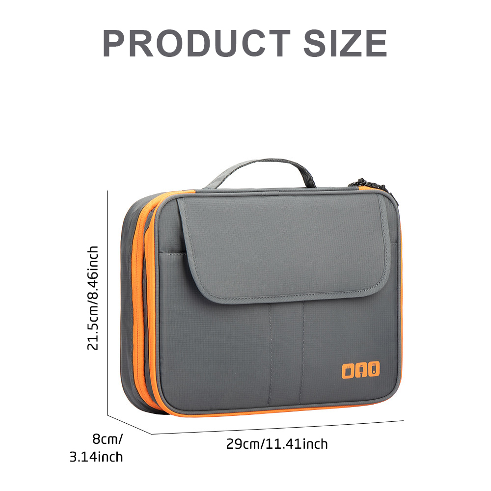 Large Capacity Tech Organizer  - огляд і ціна Tech Accessories Travel Organizer Pouch