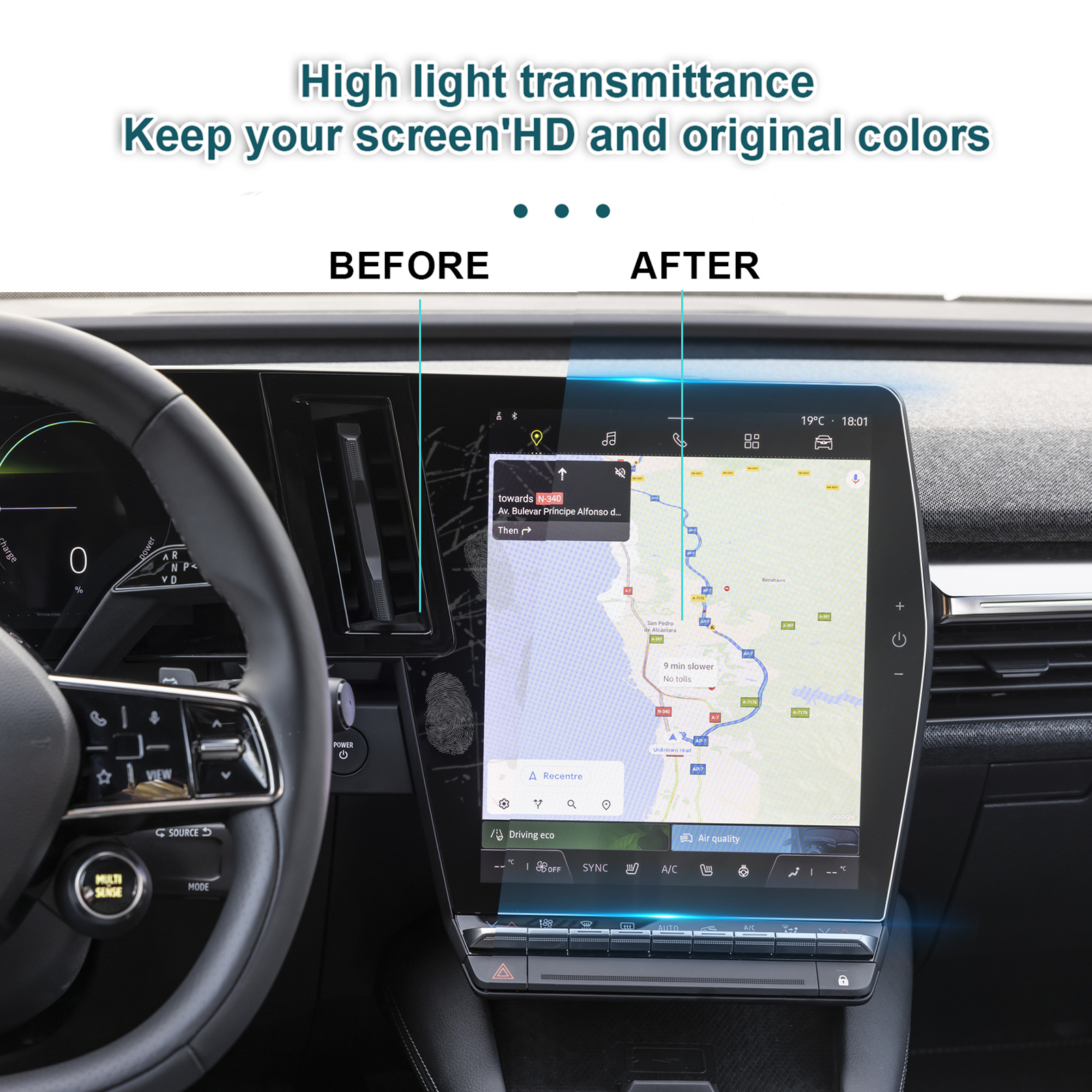 TPU Screen Protector for Renau - огляд і ціна Tech Accessories Renault