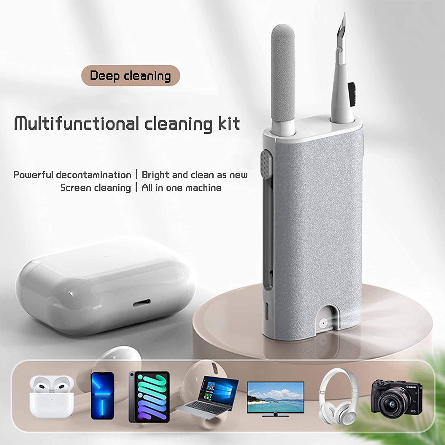 5 in 1 Earphone Cleaner Brush  - огляд і ціна Screen Cleaner Spray