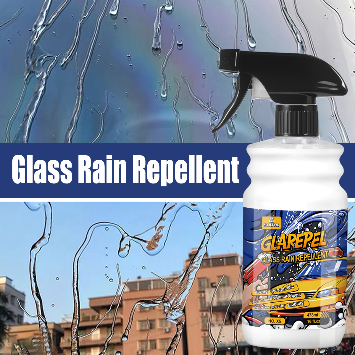 Cars Glass Anti-Rain Spray - W - огляд і ціна Screen Cleaner Spray