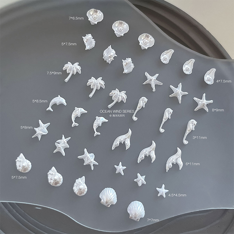 50Pcs Mix Ocean Series Pearl S - огляд і ціна Nail Tech Accessories