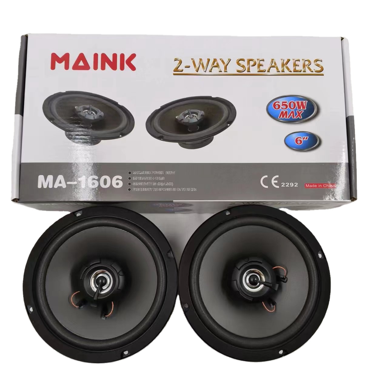 6-Inch Full Size Coaxial Speak - огляд і ціна Tech Accessories Speaker
