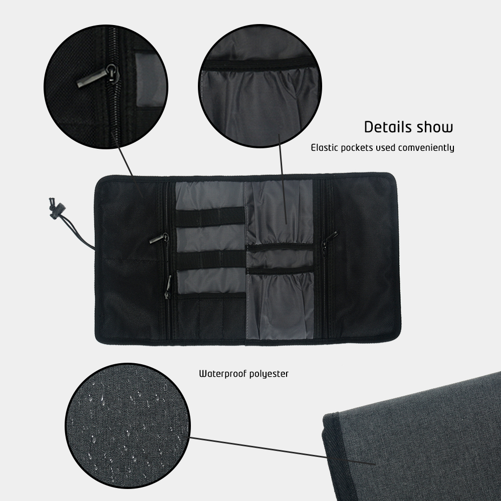 Travel Cable Storage Bag，Elect - огляд і ціна Tech Accessories Travel Organizer Pouch