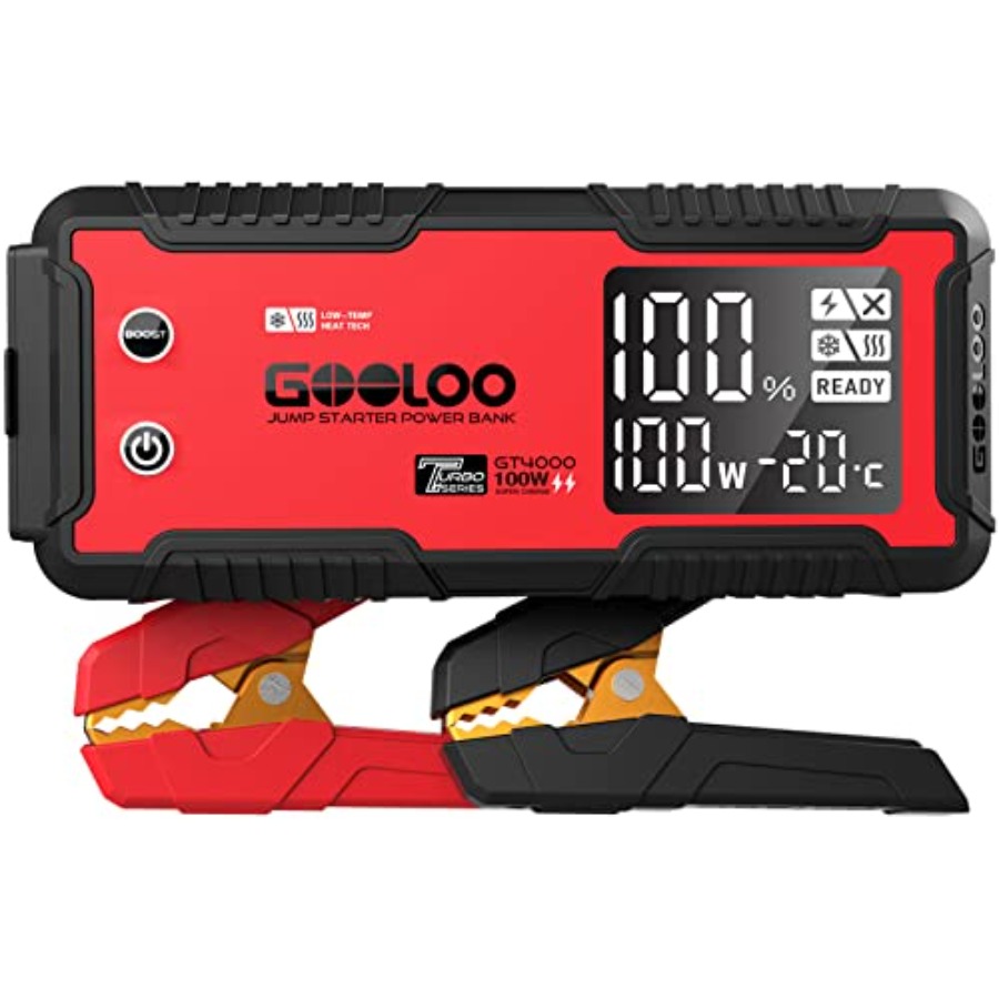 GOOLOO GT4000 Car Jump Starter - огляд і ціна Accessories Tech Pack