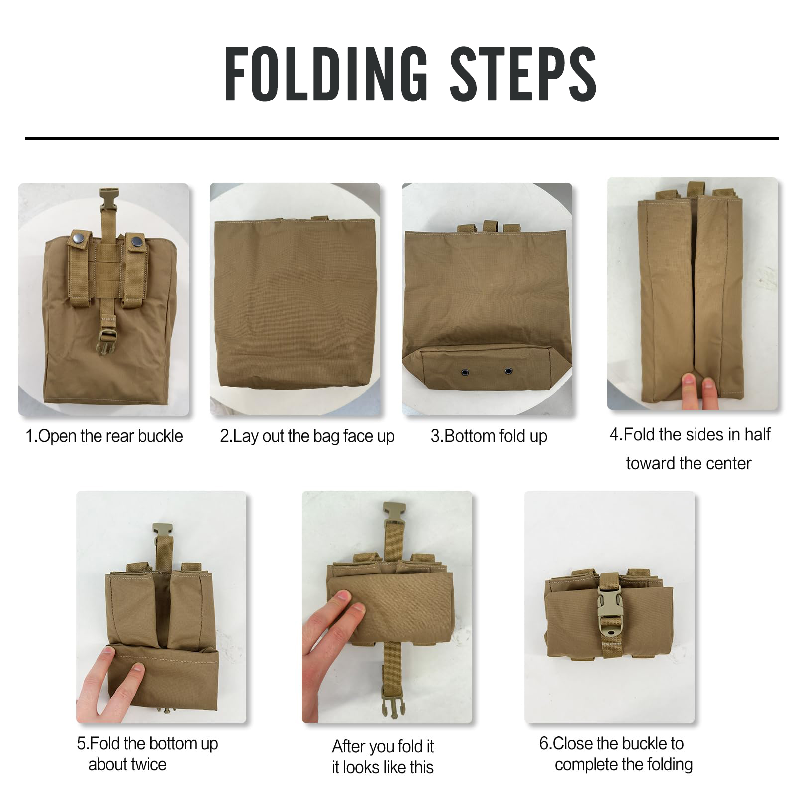 New Molle Folding Dump Drop Ma - огляд і ціна Tech Accessories Pouch