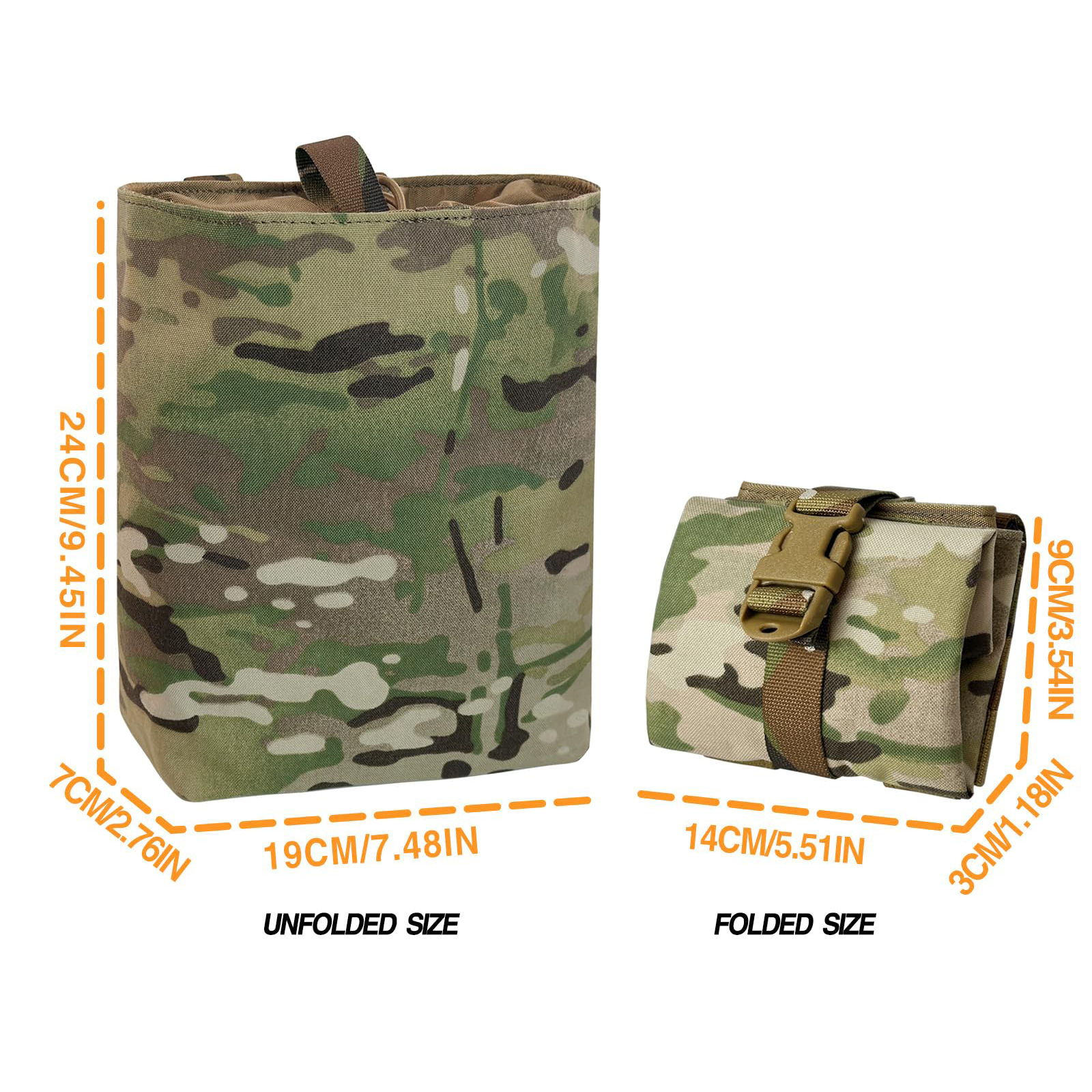 New Molle Folding Dump Drop Ma - огляд і ціна Tech Accessories Pouch