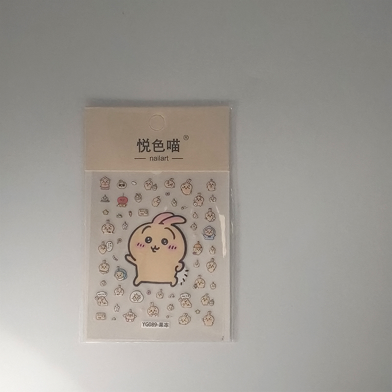 Chikawas 3D Jelly Nail Sticker - огляд і ціна Nail Tech Accessories