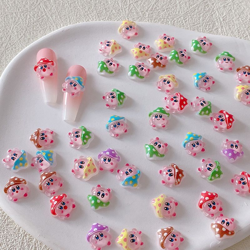 2/10/20pcs Kirby Nail Charms 3 - огляд і ціна Nail Tech Accessories