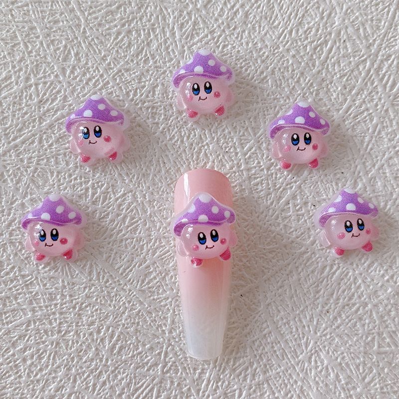 2/10/20pcs Kirby Nail Charms 3 - огляд і ціна Nail Tech Accessories