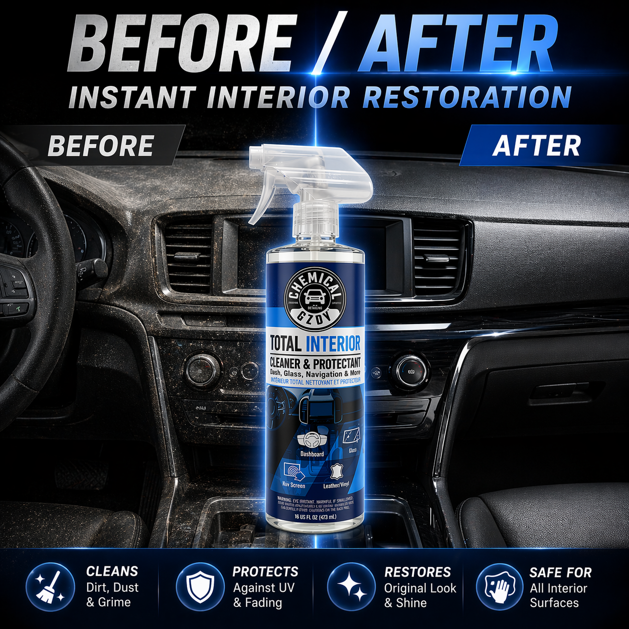 Total Interior Cleaner 473ml – - огляд і ціна Screen Cleaner Spray