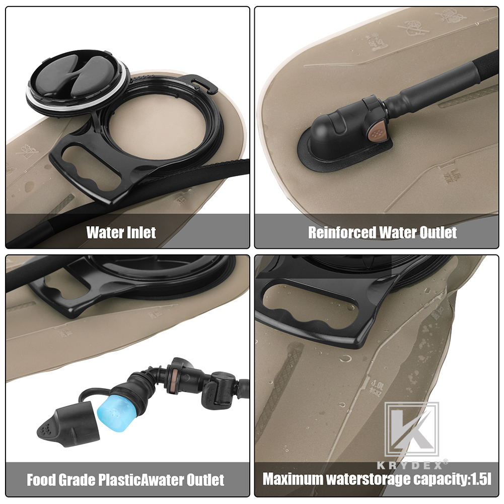 KRYDEX Tactical 1.5L 50oz Hydr - огляд і ціна Tech Accessories Pouch