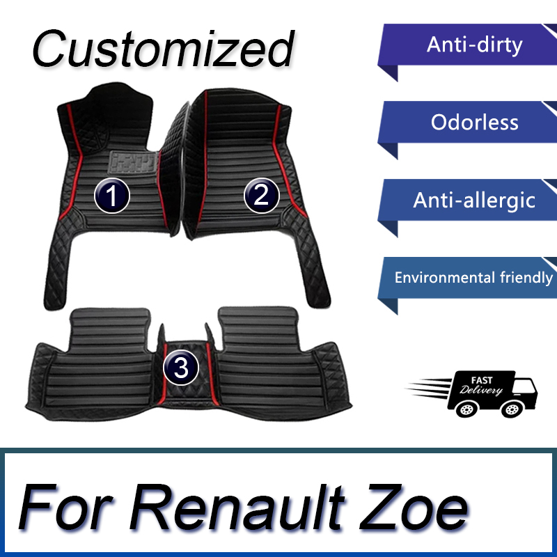 Leather Car Floor Mats For Ren - огляд і ціна Tech Accessories Luxury