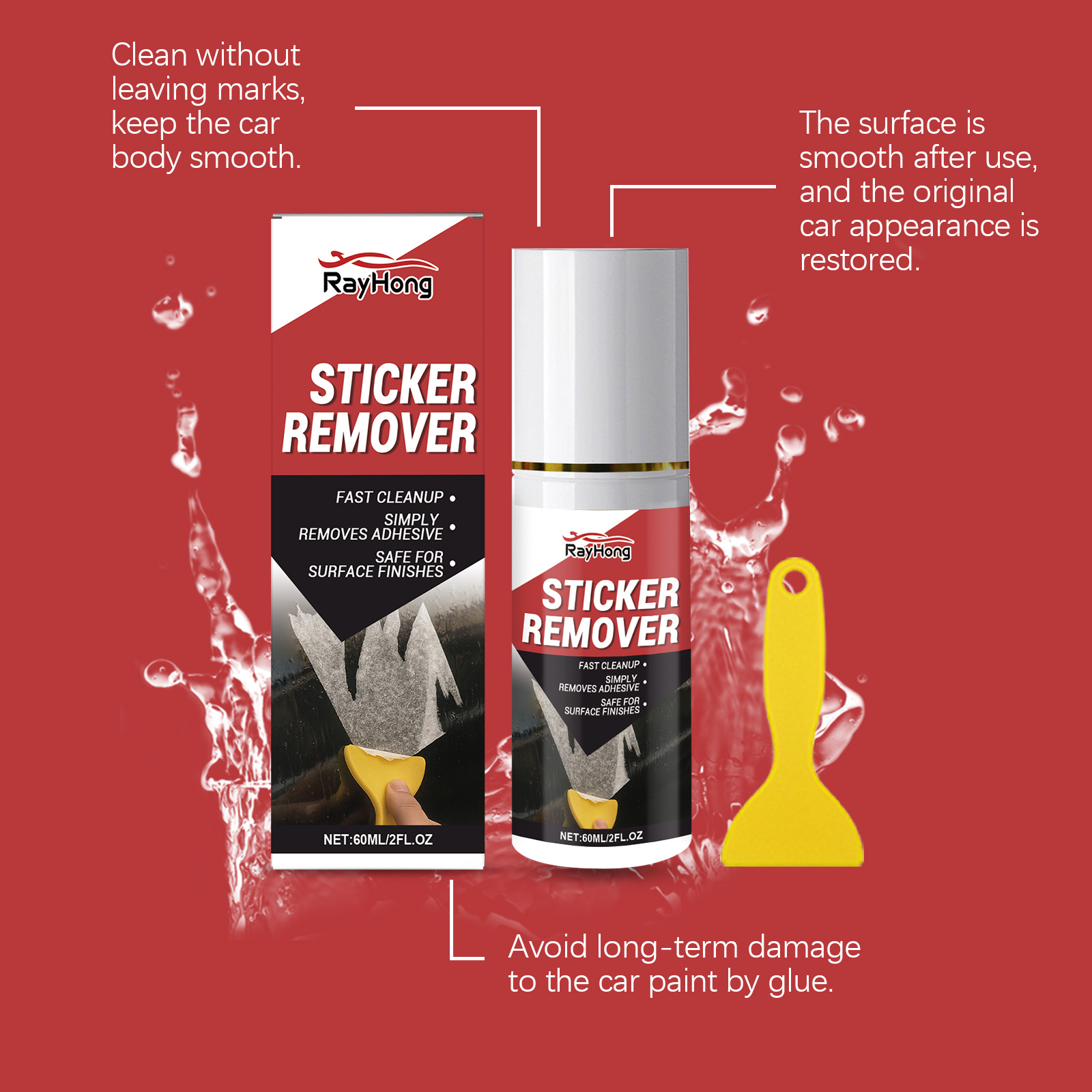 Car Surface Residue Removal Ki - огляд і ціна Screen Cleaner Spray
