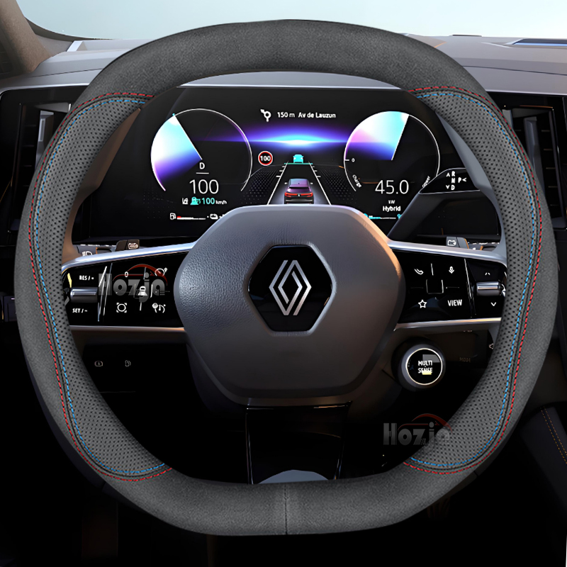 Leather Car Steering Wheel Cov - огляд і ціна Tech Accessories Renault