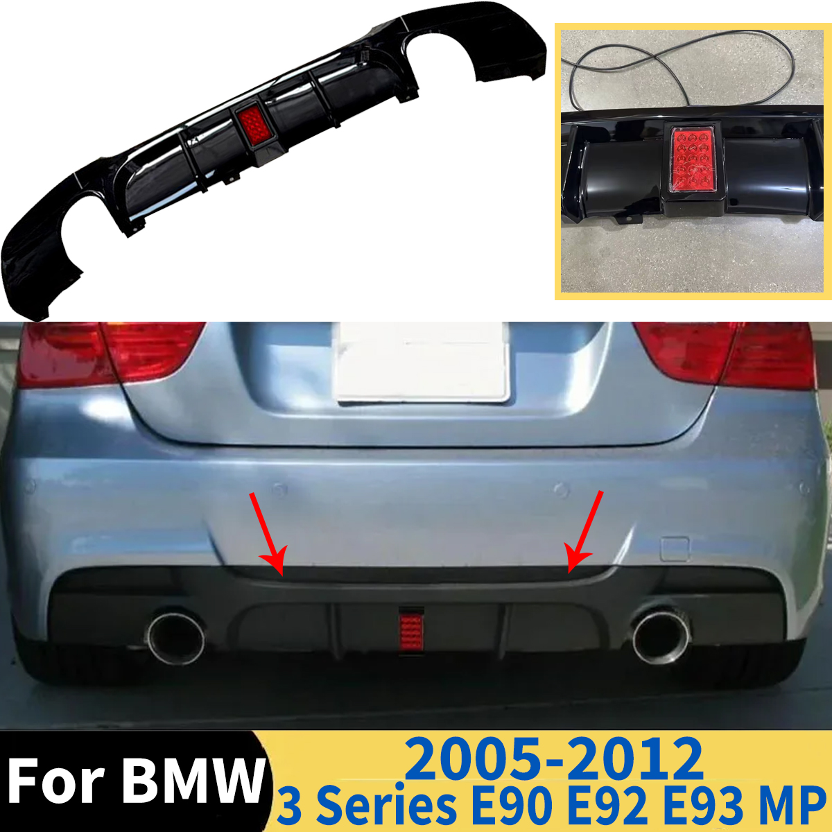 For Bmw 3 Series E90 E92 E93 M - огляд і ціна M Tech Auto Accessories