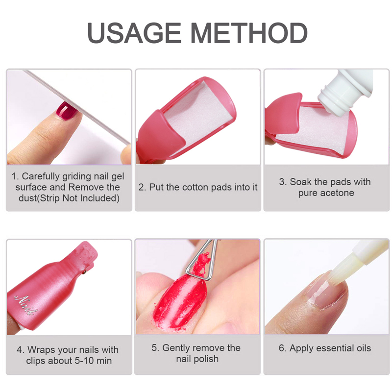 10Pcs/Bag UV Gel Nail Polish R - огляд і ціна Nail Tech Accessories