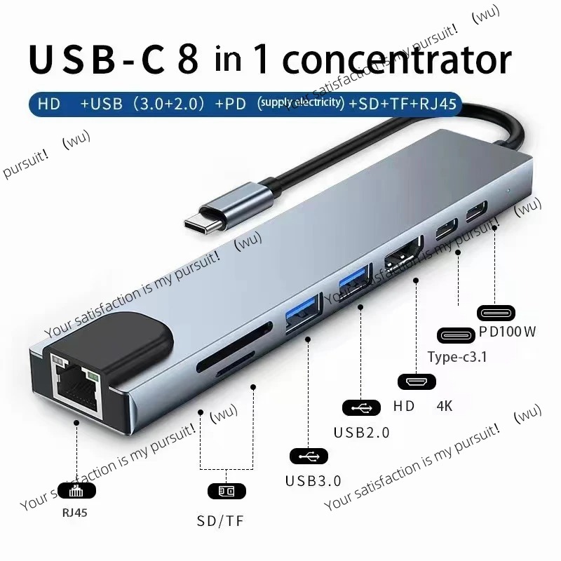 USB C Hub 8/7 inch, C 3.1 to 4 - огляд і ціна Usb C To Hdmi