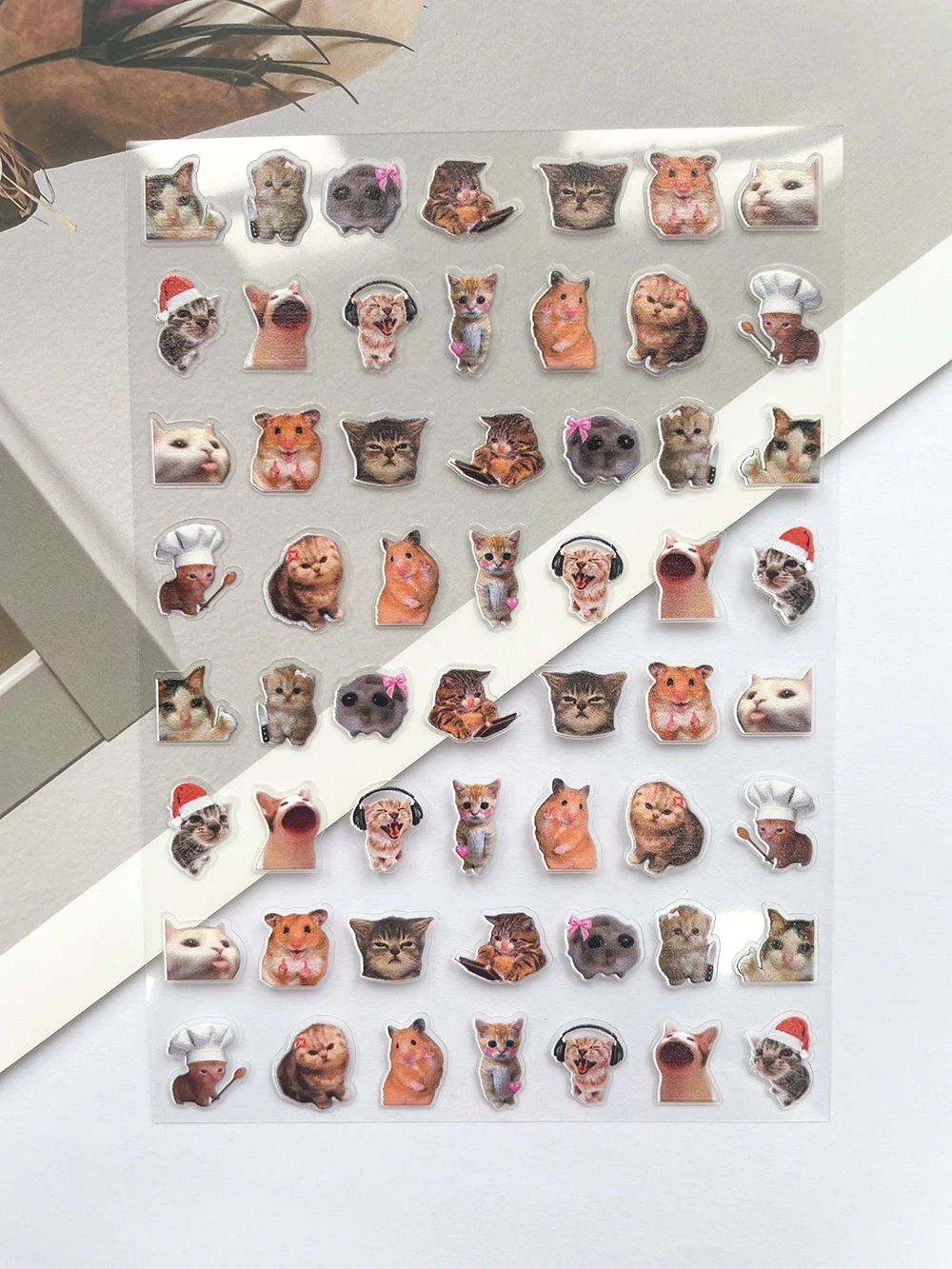 Mini Pvc Funny Cat Poster Good - огляд і ціна Nail Tech Accessories