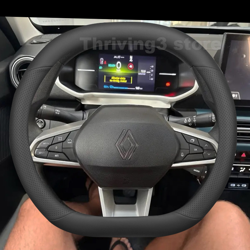 Leather Car Steering Wheel Cov - огляд і ціна Tech Accessories Renault