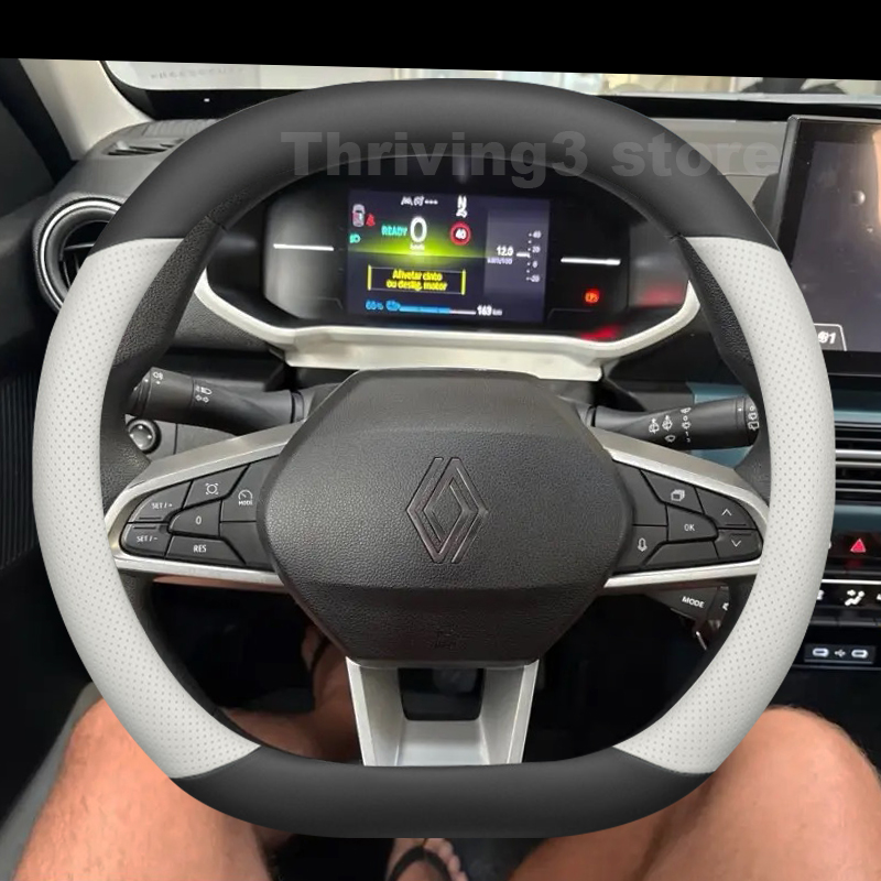 Leather Car Steering Wheel Cov - огляд і ціна Tech Accessories Renault