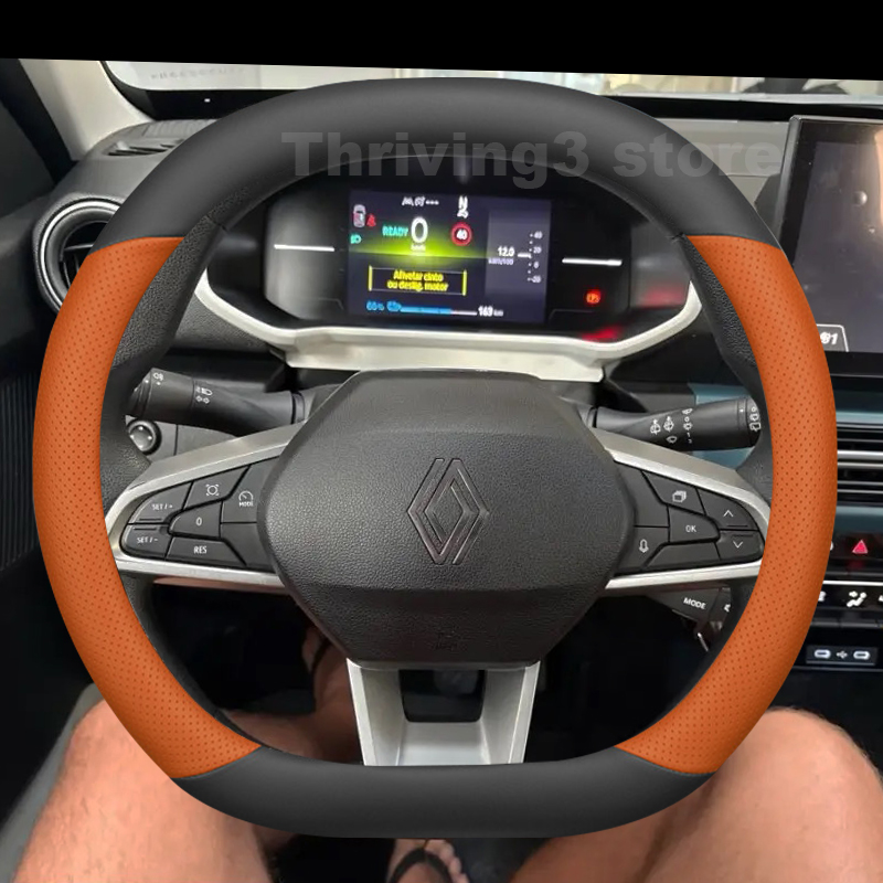 Leather Car Steering Wheel Cov - огляд і ціна Tech Accessories Renault