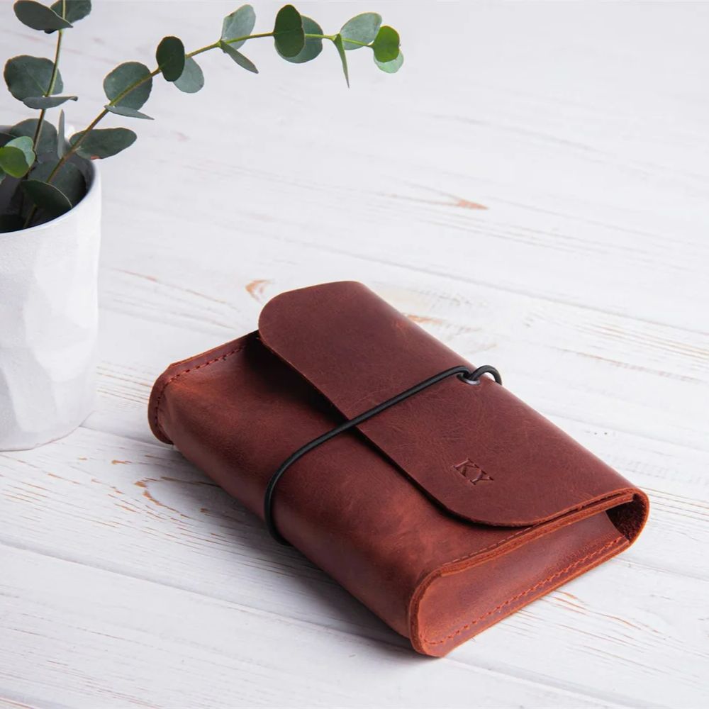 Genuine Leather MacBook Mouse  - огляд і ціна Tech Accessories Travel Organizer Pouch